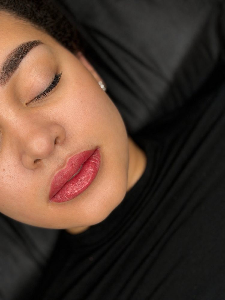 Permanent makeup Esbjerg – Powder Lips resultat for friske og fyldige læber